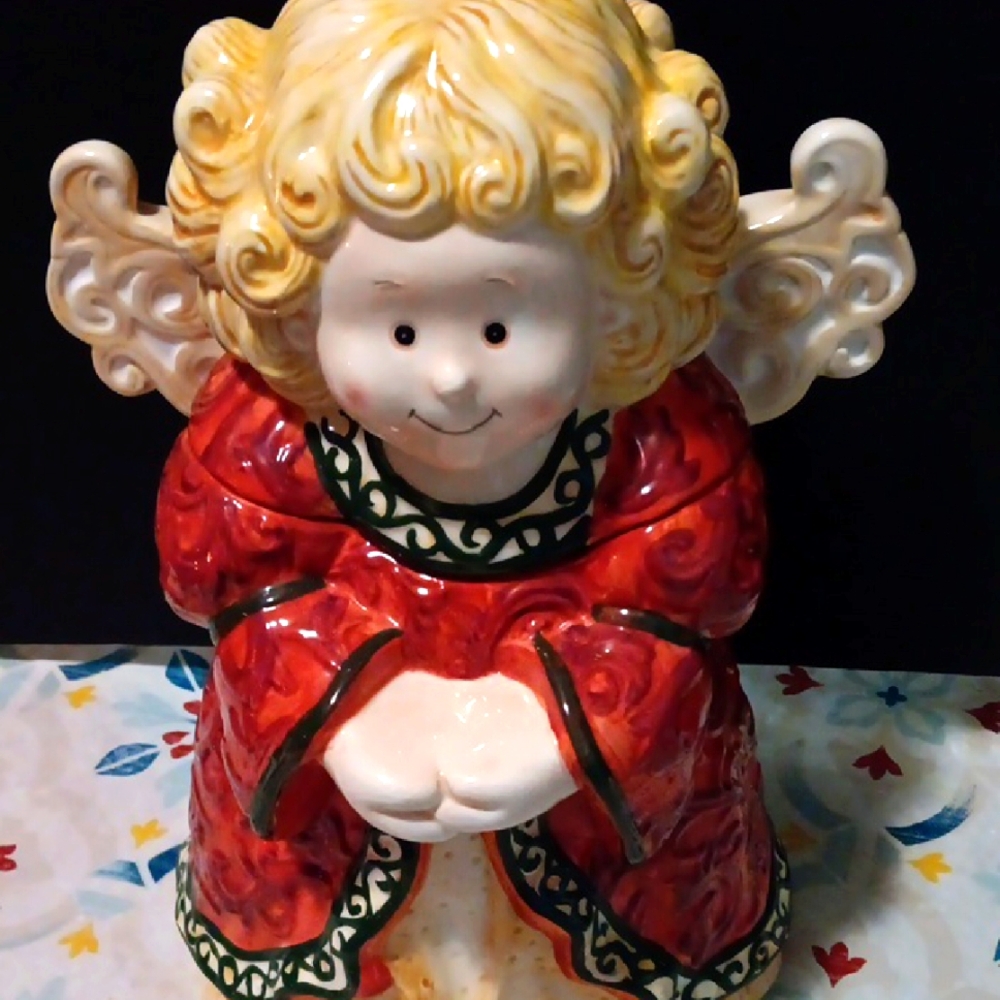Decorative Ceramic Angel Figurine